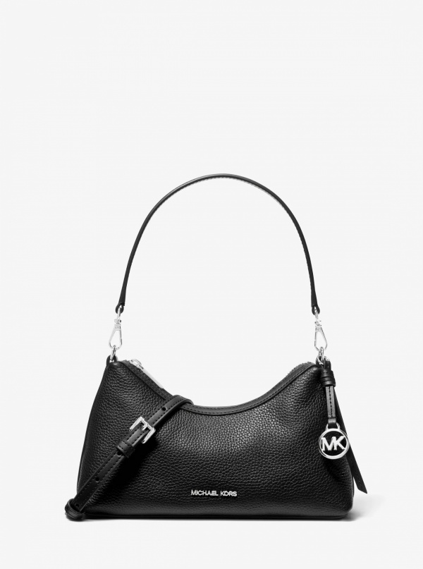 Sammy Small Pebbled Leather Convertible Crossbody Bag