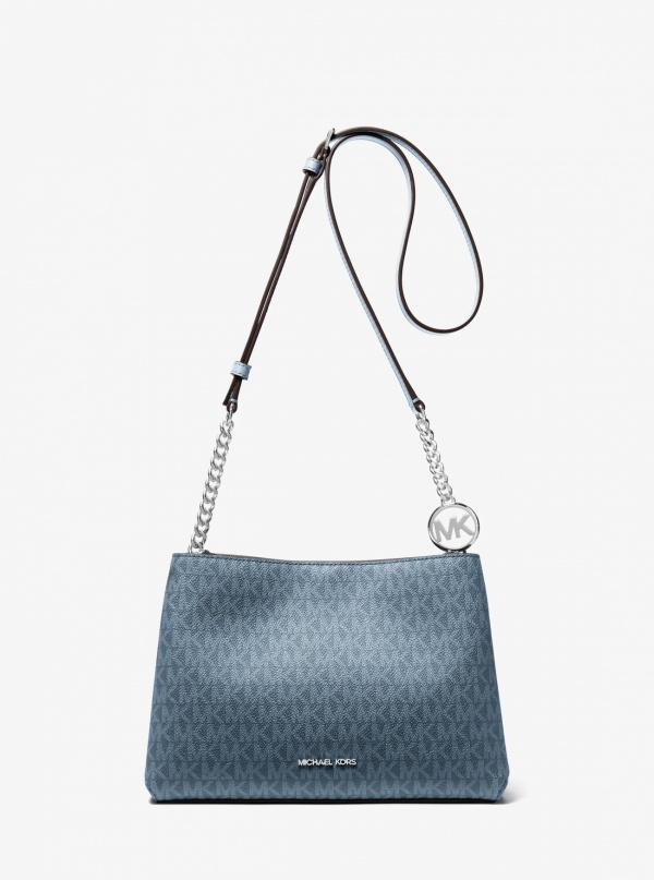 Christina Small Signature Logo Crossbody Bag