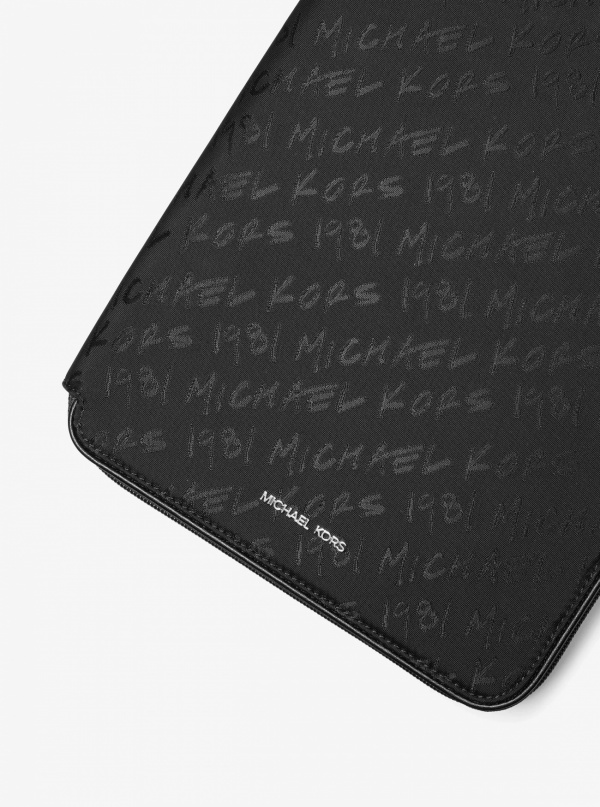 Michael Kors Mens Travel Small Logo Tablet Case