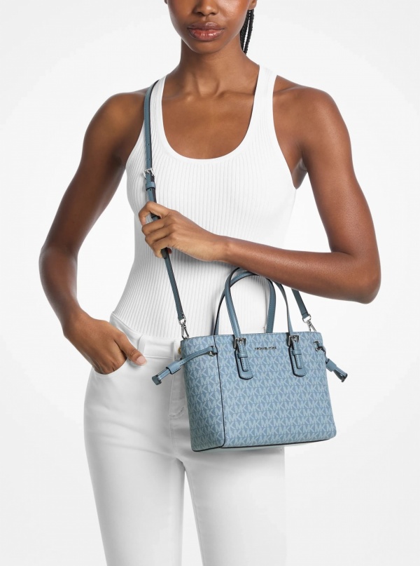 Voyager Extra-Small Signature Logo Tote Bag