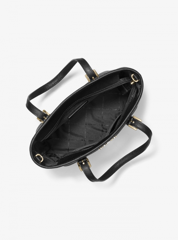 MICHAEL Michael Kors Jet Set Travel Extra-Small Logo Top-Zip Tote Bag