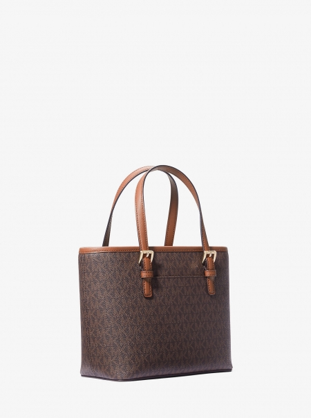 Michael Kors Jet Set Travel Extra-Small Logo Top-Zip Tote Bag