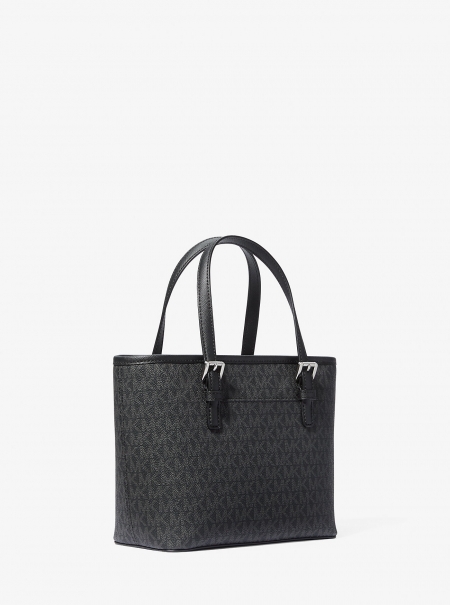 Michael Kors Jet Set Travel Extra-Small Logo Top-Zip Tote Bag