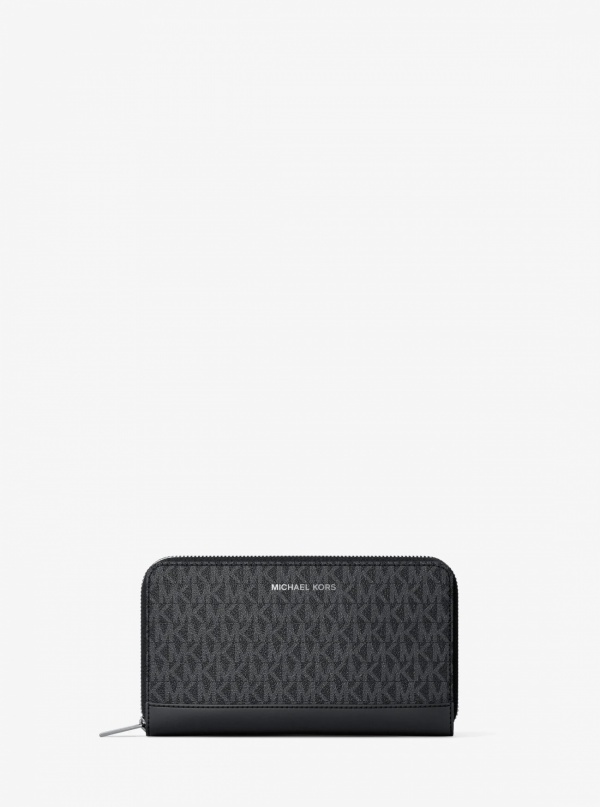 Michael Kors Mens Cooper Signature Logo Continental Wallet