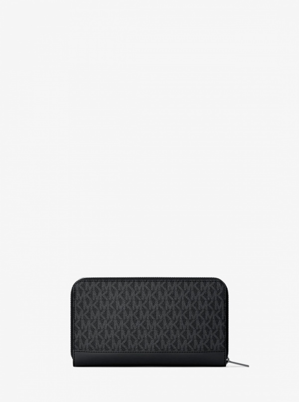Michael Kors Mens Cooper Signature Logo Continental Wallet