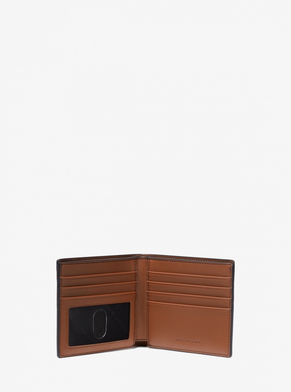 Michael Kors Mens Cooper Pebbled Leather Billfold Wallet