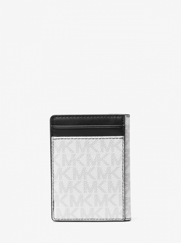 Michael Kors Mens Cooper Signature Logo Bi-Fold Wallet