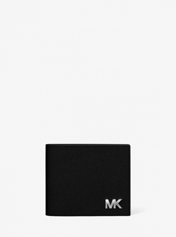 Michael Kors Mens Cooper Saffiano Leather Billfold Wallet With Passcase