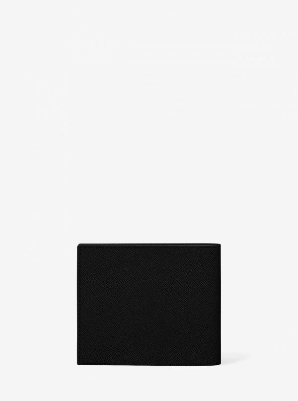 Michael Kors Mens Cooper Saffiano Leather Billfold Wallet With Passcase