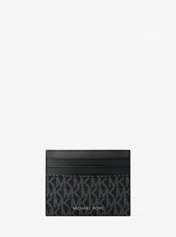 Michael Kors Mens Cooper Signature Logo Card Case