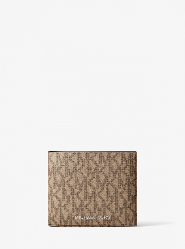 Michael Kors Mens Cooper Logo Billfold Wallet With Coin Pouch