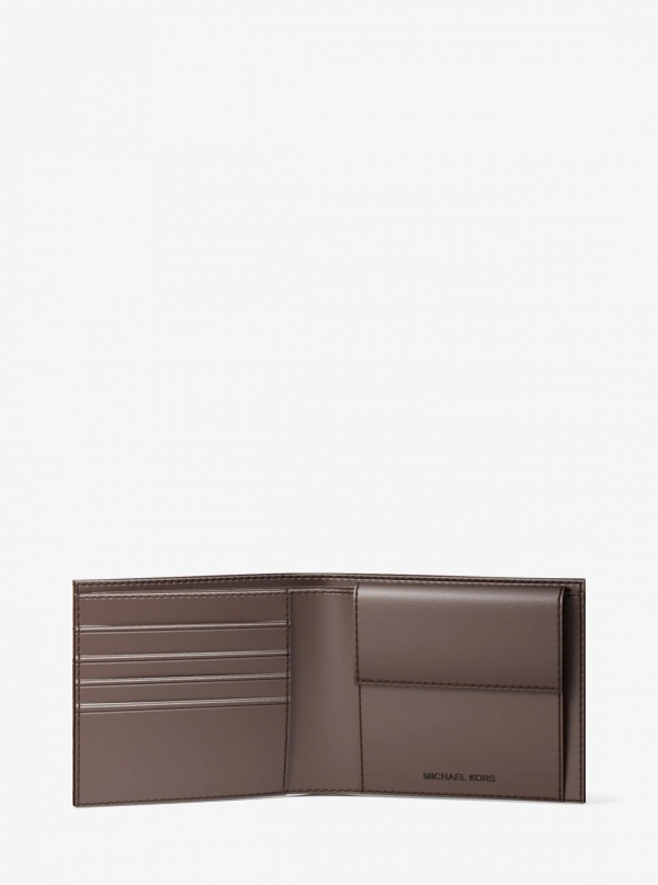 Michael Kors Mens Cooper Logo Billfold Wallet With Coin Pouch