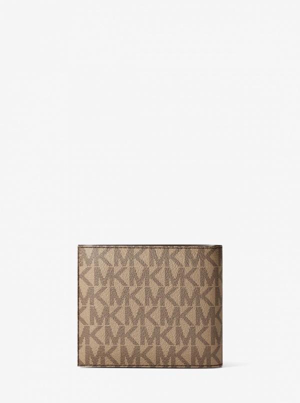 Michael Kors Mens Cooper Logo Billfold Wallet With Coin Pouch