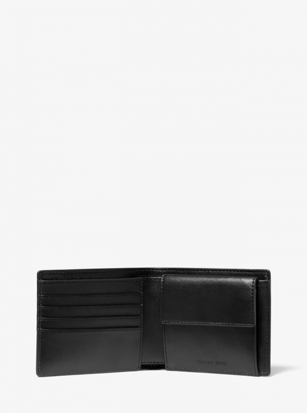 Michael Kors Mens Cooper Logo Billfold Wallet With Coin Pouch