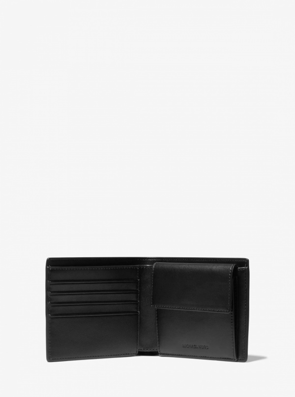 Michael Kors Mens Cooper Logo Billfold Wallet With Coin Pouch