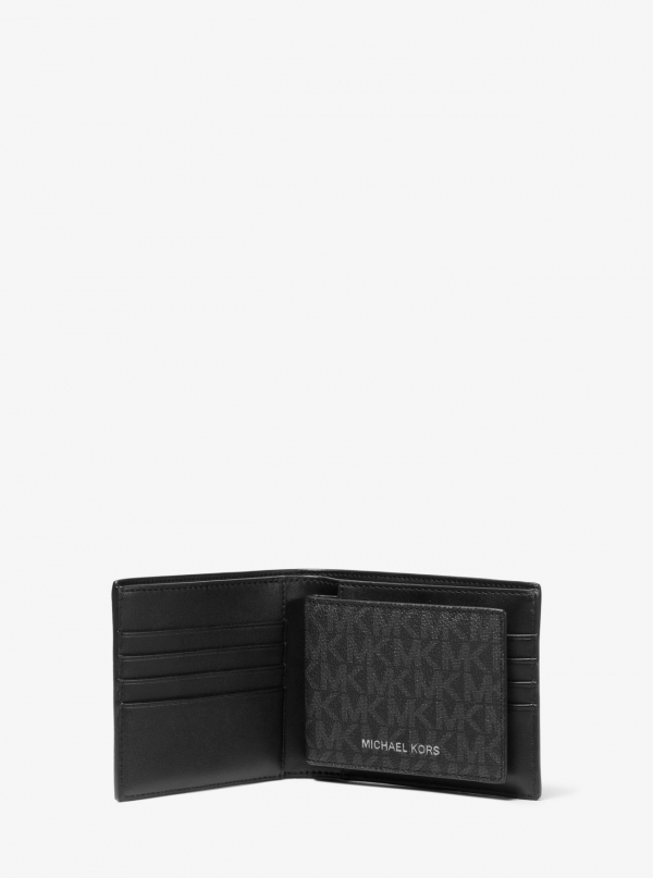 Michael Kors Mens Cooper Logo Billfold Wallet With Passcase