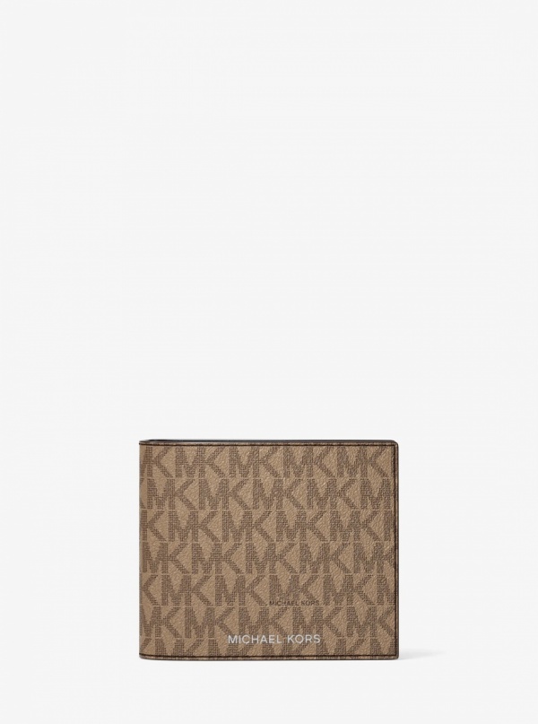 Michael Kors Mens Cooper Logo Billfold Wallet With Passcase