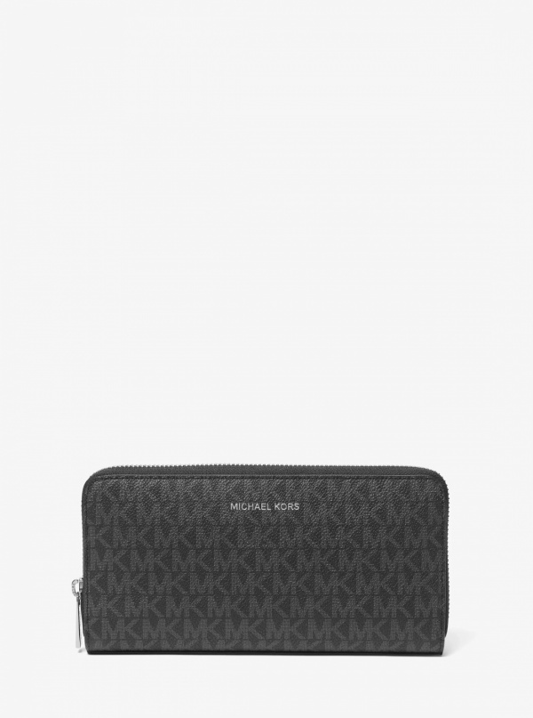 Michael Kors Mens Cooper Logo Zip-Around Wallet