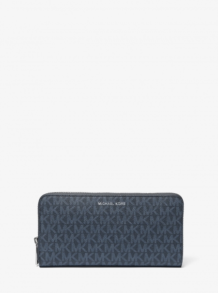 Michael Kors Mens Cooper Logo Zip-Around Wallet