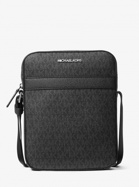 Michael Kors Mens Cooper Signature Logo Flight Bag
