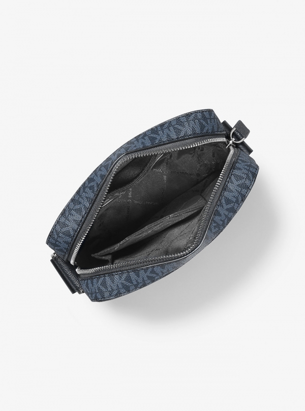 Michael Kors Mens Cooper Signature Logo Flight Bag
