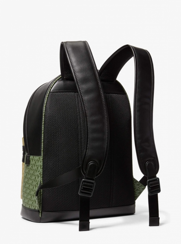 Michael Kors Mens Cooper Signature Logo Backpack