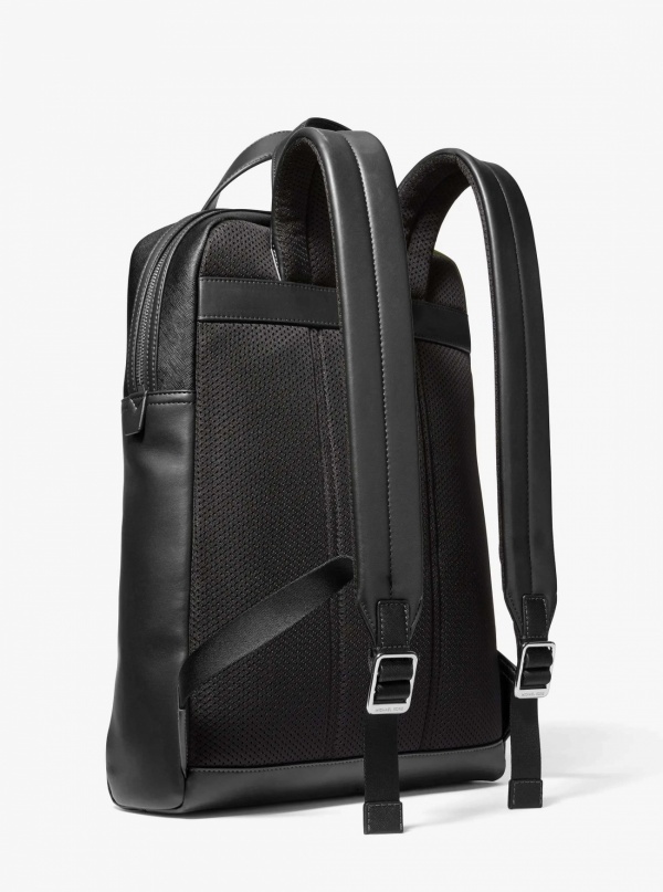 Michael Kors Mens Cooper Leather Backpack