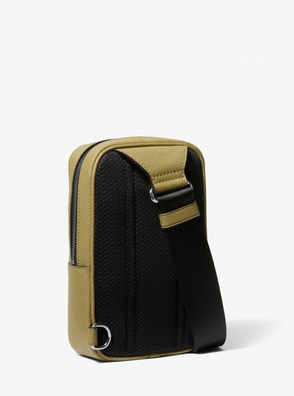 Michael Kors Mens Cooper Medium Signature Logo Sling Bag