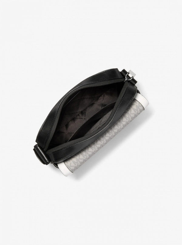 Michael Kors Mens Cooper Medium Signature Logo Camera Bag