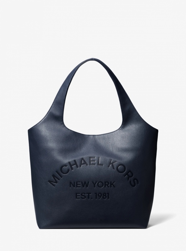 Michael Kors Mens Cooper Small Logo Embossed Tote Bag