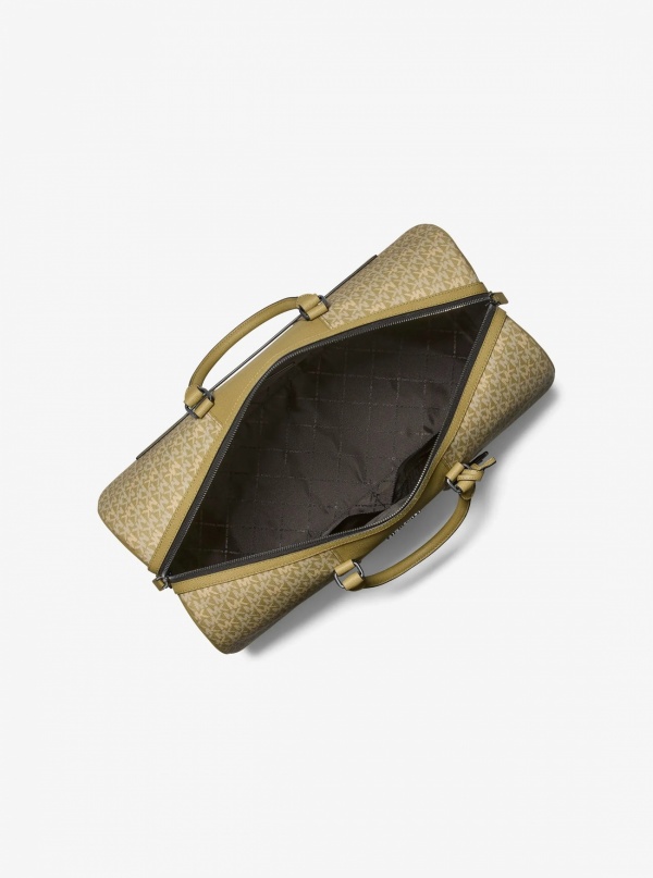Michael Kors Mens Cooper Signature Logo Duffel Bag