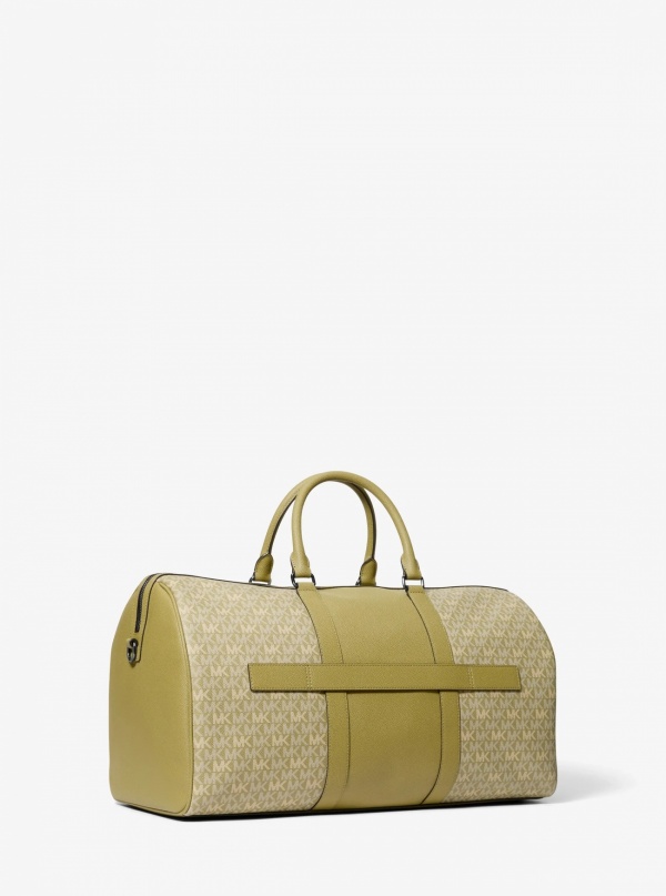 Michael Kors Mens Cooper Signature Logo Duffel Bag