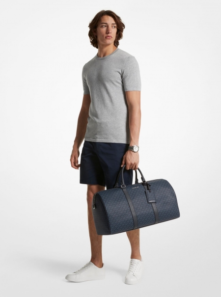 Michael Kors Mens Harrison Logo Weekender Bag