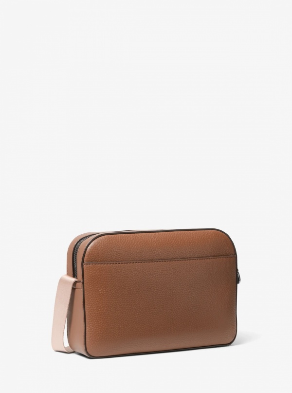 Michael Kors Mens Cooper Pebbled Leather Flight Bag