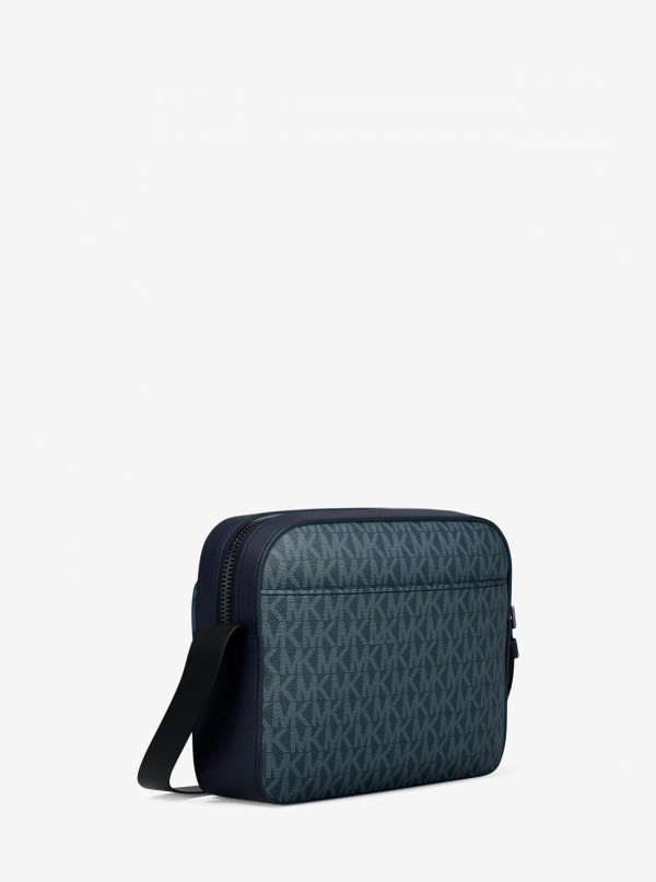 Michael Kors Mens Cooper Signature Logo Flight Bag