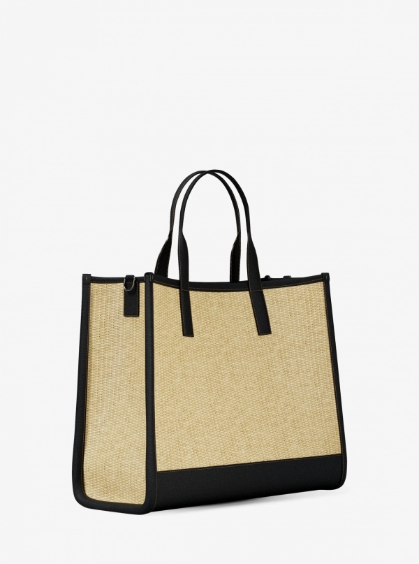 Michael Kors Mens Cooper Medium Hand-Crocheted Tote Bag
