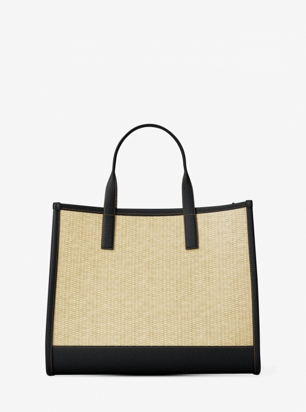 Michael Kors Mens Cooper Medium Hand-Crocheted Tote Bag