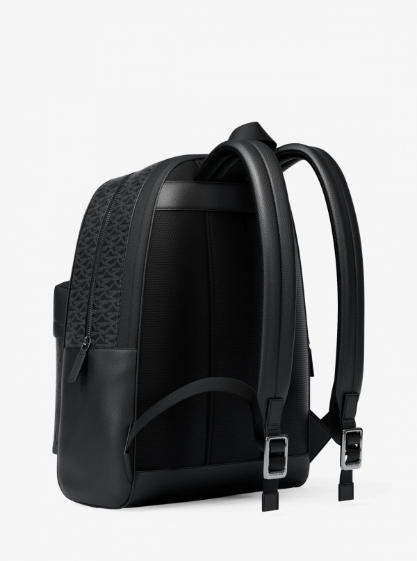 Michael Kors Mens Pacey Medium Signature Logo Backpack