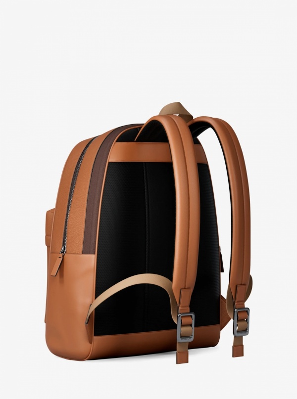 Michael Kors Mens Pacey Leather Backpack