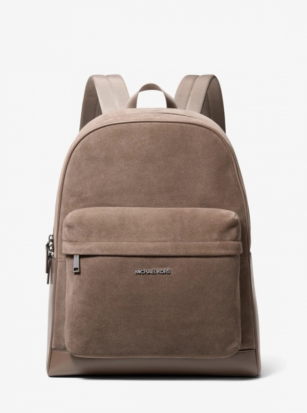 Michael Kors Mens Pacey Suede Backpack