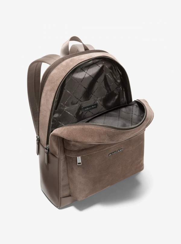 Michael Kors Mens Pacey Suede Backpack