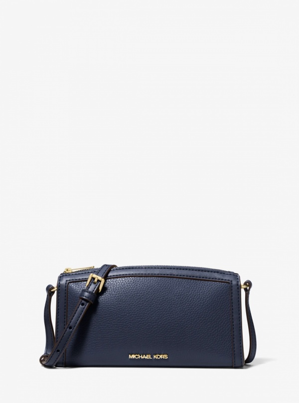 Jet Set Medium Pebbled Leather Crossbody Bag