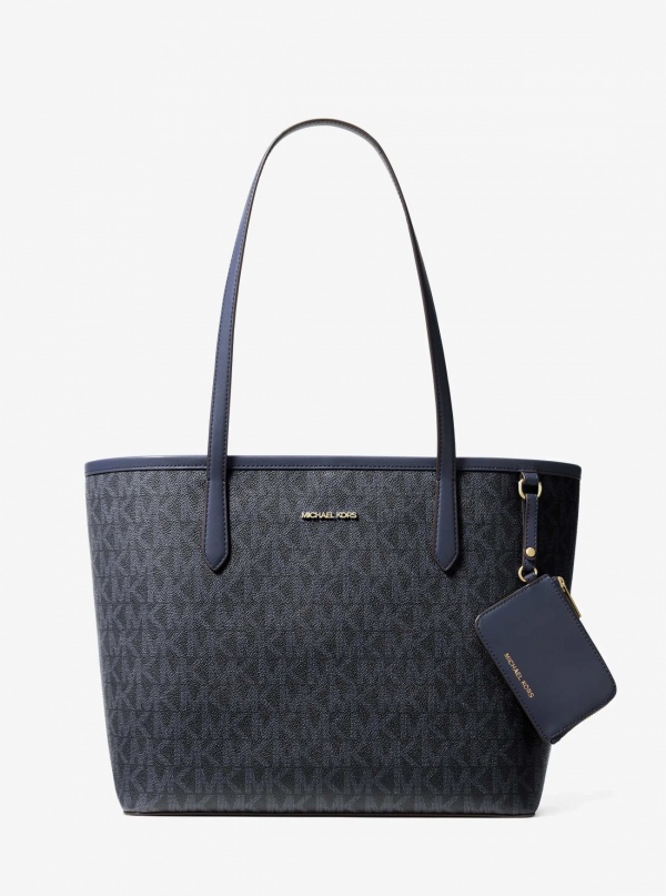 Jet Set Large Signature Logo Tote Bag