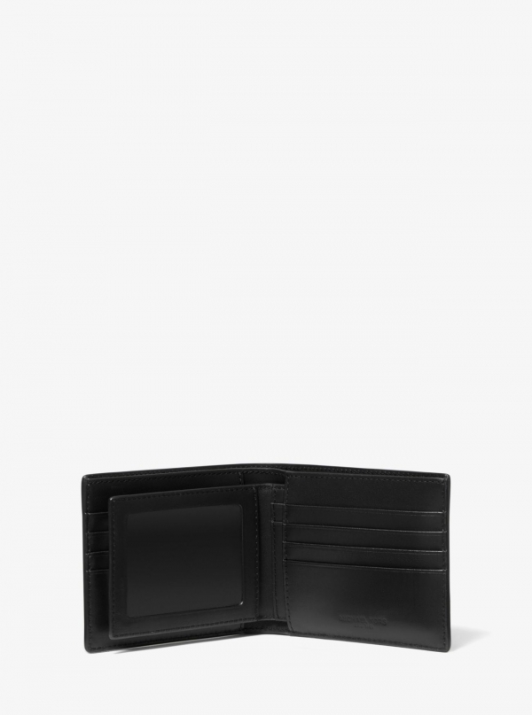 Michael Kors Mens Harrison Logo Billfold Wallet With Passcase