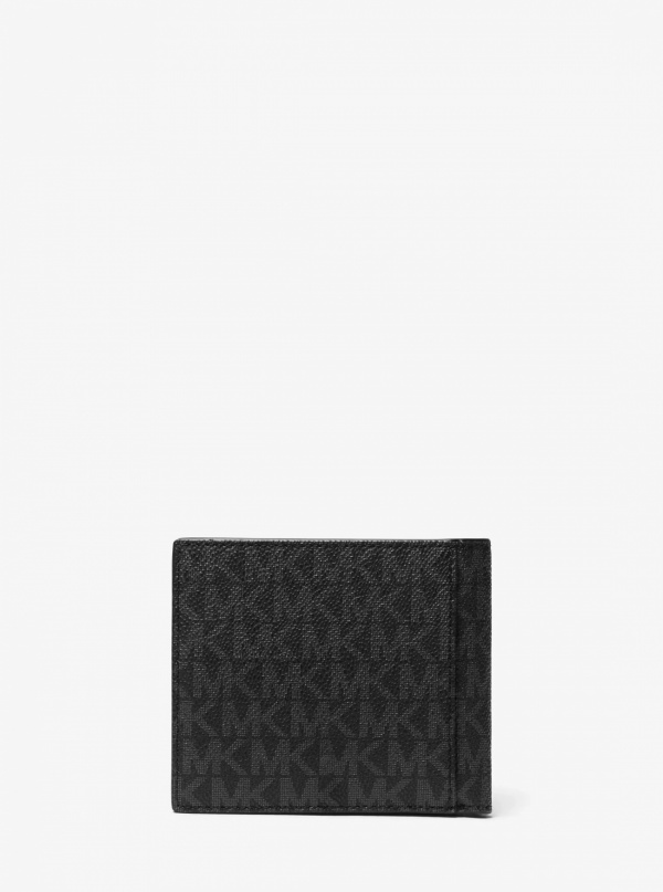Michael Kors Mens Hudson Signature Logo Billfold Wallet