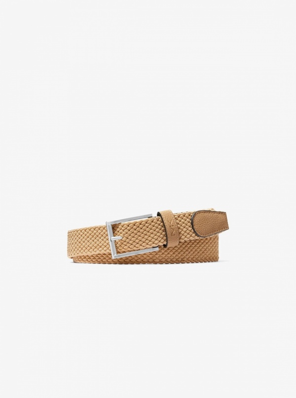 Michael Kors Mens Braided Belt
