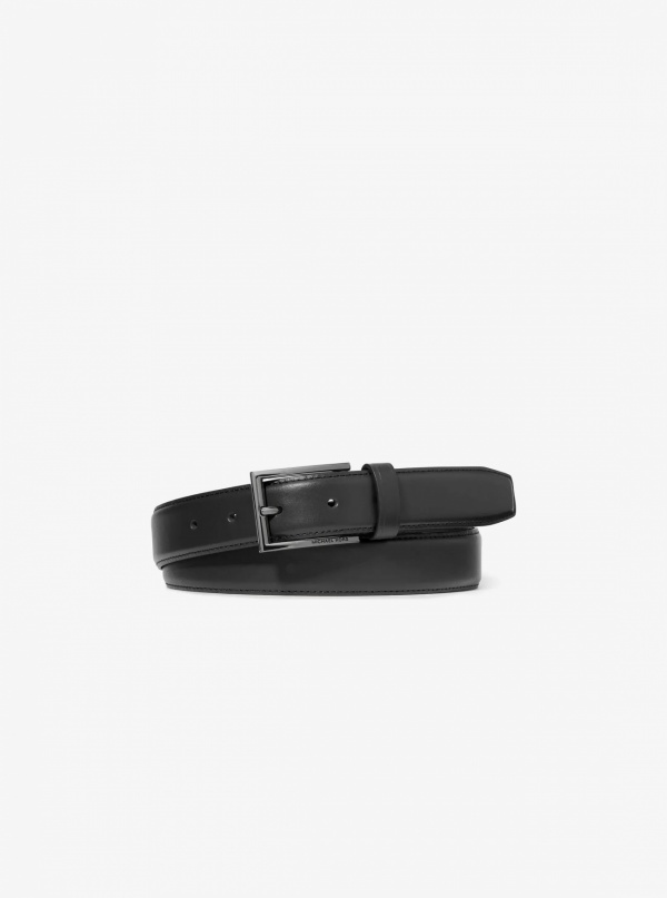 Michael Kors Mens Leather Belt