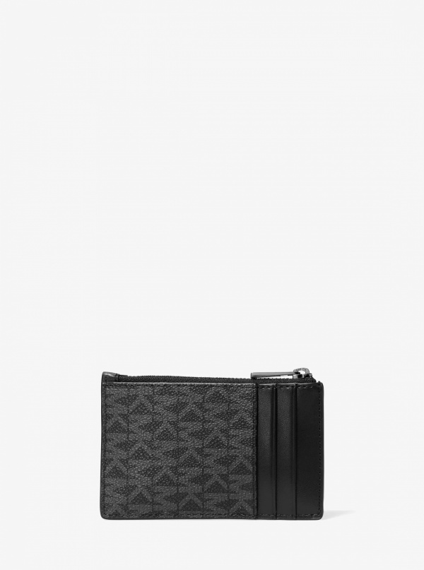 Michael Kors Mens Hudson Signature Logo Card Case