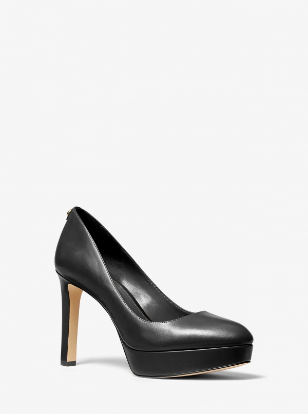 MICHAEL Michael Kors Chantal Leather Platform Pump