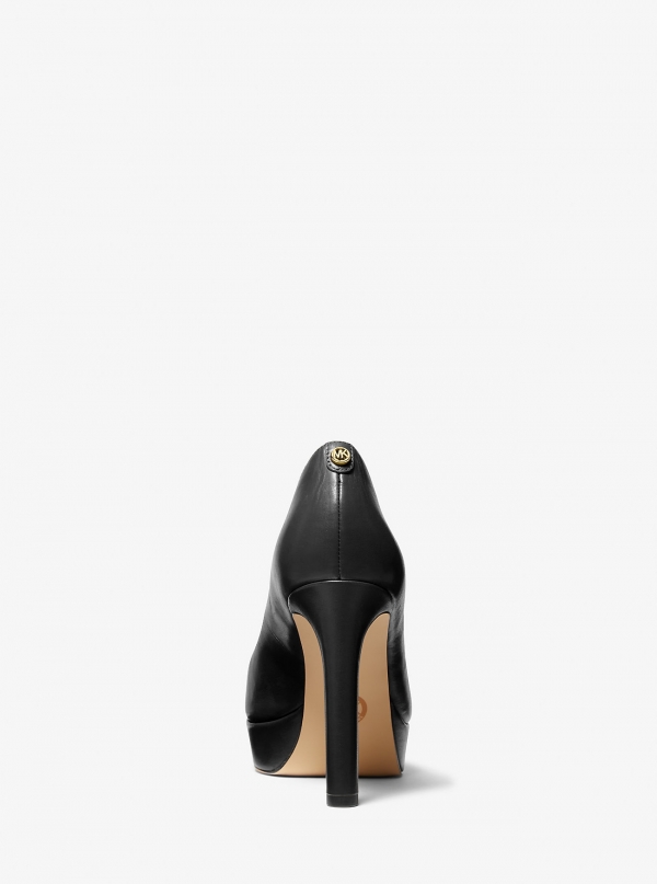 MICHAEL Michael Kors Chantal Leather Platform Pump
